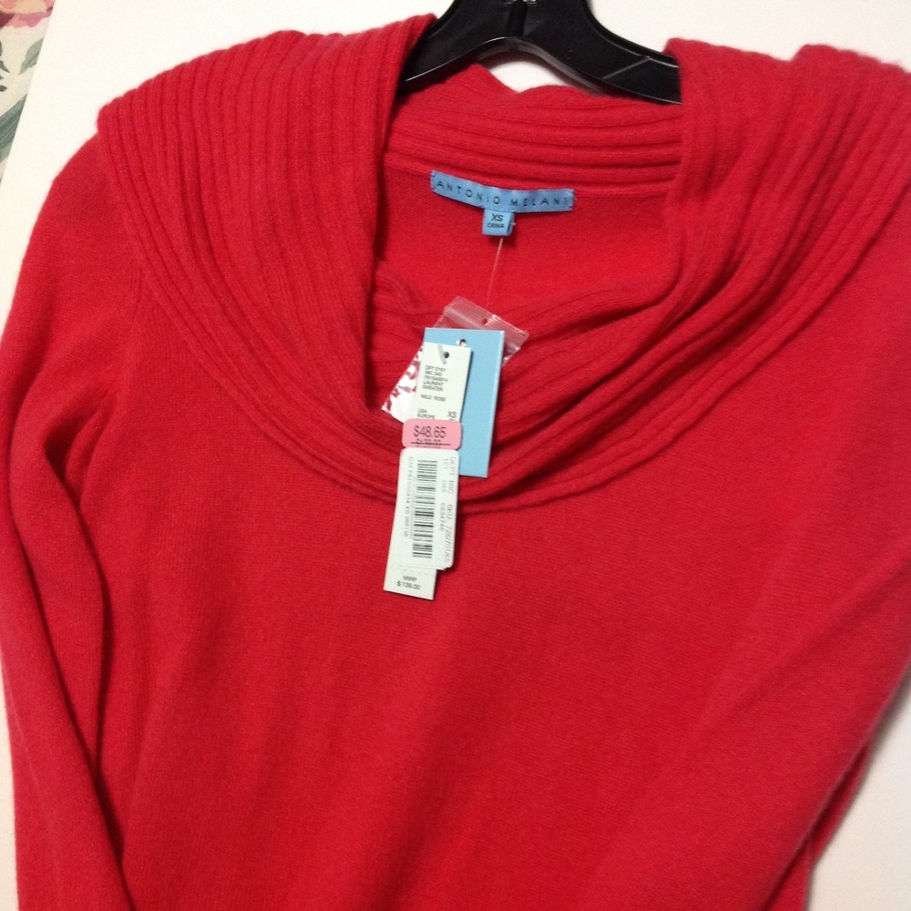 Antonio Melani Cashmere Laurent Sweater - Picture 2 of 2